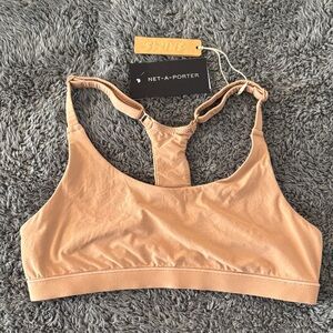 NWT SKIMS Racerback Scoop Bralette Sienna